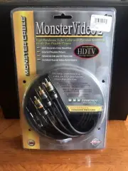 Monster Video 2 HDTV Component Video Cable NEW SEALED.