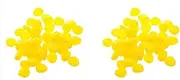 Binxind 100Pcs Carp Fishing Corn Floating Artificial Bait Maize Floating Lures Baits Soft Simulation Lure