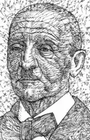 ANTON BRUCKNER ink portrait - POSTER - various sizes! print composer painting