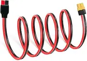 RPTCOTU XT60 to Anderson Adapter，12AWG XT60 Female to Anderson Connector Cable 45A for RC Battery Solar Portable Power Station and Solar Panel(tx60-Ads 1m).