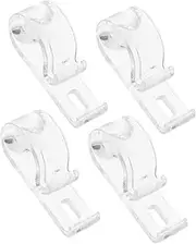 ABOOFAN 4 Sets Blind Cord Safety Cleats Easy to Install Plastic Curtain Cord Retainers for Vertical Blinds Stylish Design Versatile Application Quick Setup Elegant Window Covering