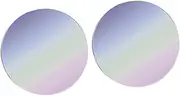 HAKIDZEL 2Pcs Powder Box Powder Puff Mirrors Make up Mirror Plastic Cosmetic Jars Make-up Powder case Compact case with Mirror Portable Loose Powder case Loose Powder Cases abs Sponge Blush