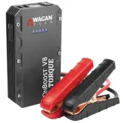 New 7505 Wagan Tech iOnBoost V8 TORQUE 8400 mAh Portable Charger / Jump Starter