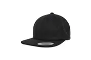 Flexfit Unisex Adult Melton Cap (Black) (One Size)