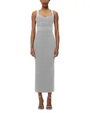 Herve Leger Textured Lurex Sweetheart Gown