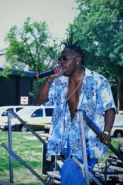 Coolio performs at Nassau Community College Uniondale New York May- Old Photo 11