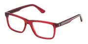 Police VK145 RAY JR 2 Kids 06DC Kids' Glasses Red Size 51 - Private Health Rebate - Blue Light Block Available