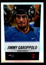 JIMMY GAROPPOLO RC 2014 SCORE REFRACTOR ROOKIE CARD#432-PATRIOTS/49ERS QB
