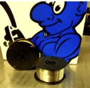 E71T-11 .030 2 lb 2 Pack Flux Core MIG Welding Wire Spools Blue Demon