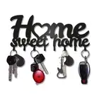 Metal Wall Mounted Key Holder Decorative Wall Hanger Hook Household Coat Rack