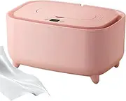 Baby Wet Wipe Warmer, Toddler Diaper Dispenser, Smart Control, Evenly Heated, Low-Noise Baby Supplies with Light for Business Trip Home, 9.06x5.91x4.33 inches