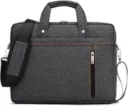 Jueshanzj Shoulder computer bag handbag laptop Black M