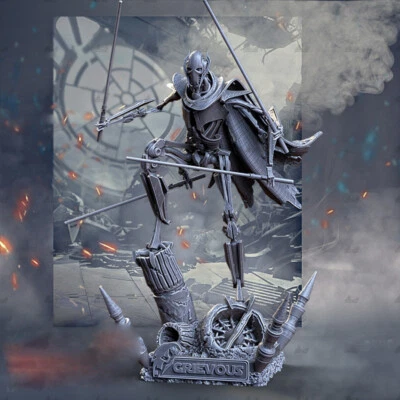 3D print Figure Grievous 1/8 32cm Model Kit Unpainted Unassembled Garage Kit