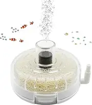 MultiValue Aquarium Sponge Filter, Ultra Quiet Fish Tank Filter Circular Internal Purifier Fish Tank Sponge Filter with Bubble Stone Aquariums Accessories for Aquarium Filtration (S)