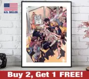 Yugioh Poster 18" x 24" Print Anime Wall Art Yu-Gi-Oh! Yami Yugi Yugi Muto 3