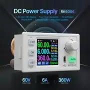 RK6006 60V 6A 4 Digit Communication Adjustable DC to DC Step Down Power Supply