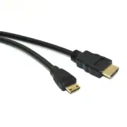 HDMI to Mini HDMI Video Cable for Canon EOS 6D Mark II, Rebel SL3/SL2, T7/T7i/T6