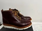 Allen Edmonds Park City Waterproof Boot Burgundy Size 8 D 4253, New With Box