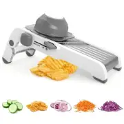 Mandoline Slicer for Kitchen, Adjustable Stainless Steel Mandoline Food Slice...
