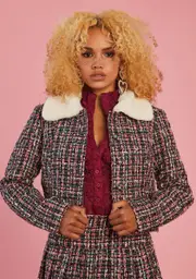 [Sugar Thrillz] Pish Posh Tweed Jacket