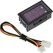 DC Amp Meter - Function Digital Voltage Monitor | 0-100V LED Display | Compact Panel Current Tester, 10A Measurement Range | Precision Voltage and Current Detector for Automotive, Electronics