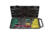 Stanley 14pce Screwdriver Set in Carry Case PRO 14pc Screw Driver Kit 1222520
