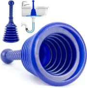 Luigi's Sink and Drain Plunger for Bathroom Kitchen Shower and Tub Clogs
