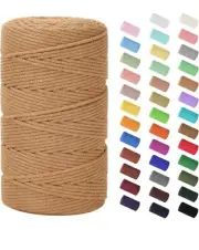 Nook Theory Macrame Cord 3mm 109 Yard ( Sand)