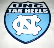 NORTH CAROLINA TARHEELS INTERSTATE SIGN 12" x 12" #2 - NEW