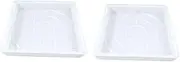Elegant Easy DIY 2pcs Plastic Pavement Molds Reusable for Concrete Cement for Garden Yard Paths