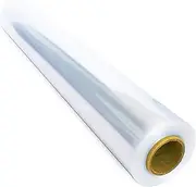 110 ft Clear Cellophane Wrap Roll (31.5 in x 110 ft) - Cellophane Wrap - Cellophane Roll - Clear Wrap Cellophane Bags - Clear Wrapping Paper to Wrap Gift Baskets - Gift Basket Wrap - Clear Gift Wrap for Baskets - Cello Wrap