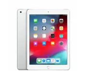 Apple iPad 6th Gen Wi-Fi + Cellular 128GB Silver - Refurbished Grade A