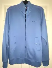 NWT Ben Sherman Riviera Full Zip Golf Jacket French Terry Fleece Men's Large