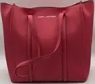THE MARC JACOBS E-The Shopper Large Leather Tote Limited PINK NWT ~DUST BAG