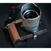 Wood Hand Grip For Panasonic GX9 LUMIX DC-GX9 Walnut Ebony L plate Camera Holder