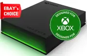 Xbox Game Drive Portable External Hard Disk Drive with RGB LED Lighting, 2TB, Bl