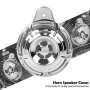 CNC Horn Speaker Cover For Harley Big Twin Electra Street Road Glide Road King
