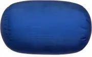 Navy Blue Microbead Body Pillow - Cool Touch Fabric, Neck & Back Support