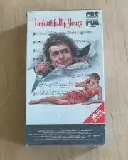 UNFAITHFULLY YOURS (1984) Sealed Betamax CBS Fox Dudley Moore Romance Comedy