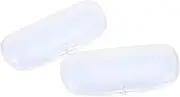 [ROMISBABA] Sleek Zipper Glasses Case Marble Design Eyeglass Storage Box Glasses Holder for Sunglasses