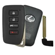 Lexus RX LX NX Smart Key Shell Suv Button Uncut Blade 2013-2020