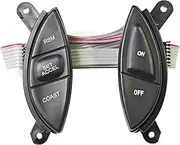 TVM TRAVERMAN Steering Wheel Cruise Control Switch Button kit SW-5928 Compatible with Ford F150 Ranger Explorer Mercury Mountaineer Mazda B3000 Replaces F87Z-9C888-BB F87A-9D809-BA