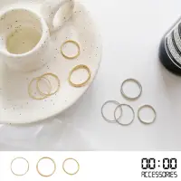 在飛比找momo購物網優惠-【00:00】極簡戒指 麻花戒指/韓國設計極簡細緻麻花戒指4
