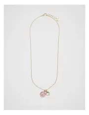 [Seed Heritage] Initial Enamel Necklace