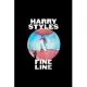 Harry-Styles-Fine Line: Blank Lined Notebook Journal for Work, School, Office - 6x9 110 page