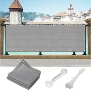 Balcony Privacy Protective Screens, Fence Weatherproof UV Protection for Garden,Outdoor,Patio,Yard Wall,Backyard,Including Rope and Tie