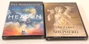 Gordon & Pat Robertson DVDs Lot HEAVEN & The Lord is my Shepherd