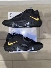 Nike PG 6 Black Peach Cream Celestine Blue Men's 4/Women's Sz 5.5 Metallic Gold