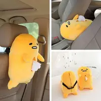 在飛比找蝦皮購物優惠-☆可愛gudetama.懶懶過生活.蛋黃哥.公仔面紙盒套．抱