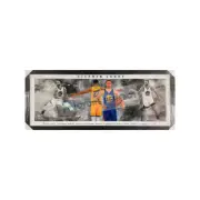Stephen Curry Golden State Warriors Panoramic Memorabilia Framed